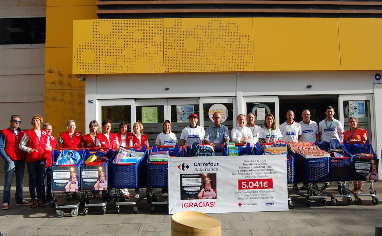 Fundaci N Solidaridad Carrefour Entrega A Cruz Roja Salamanca